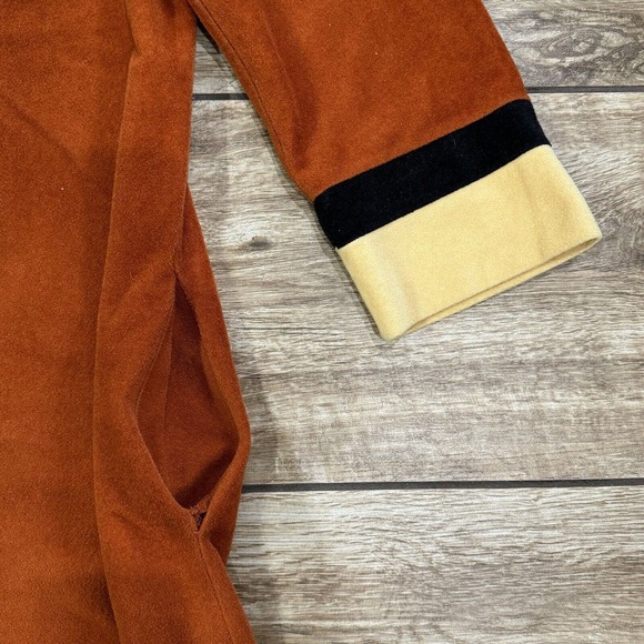 Vanity Fair Velour Robe House Coat With Zipper Brown - Picture 8 of 10